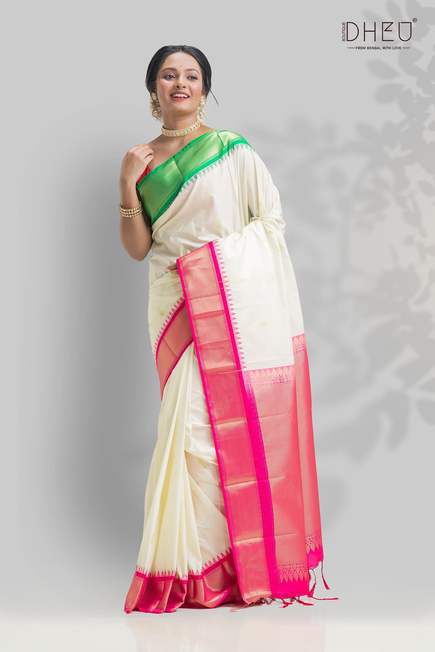 Traditional Khadiyal Silk Saree