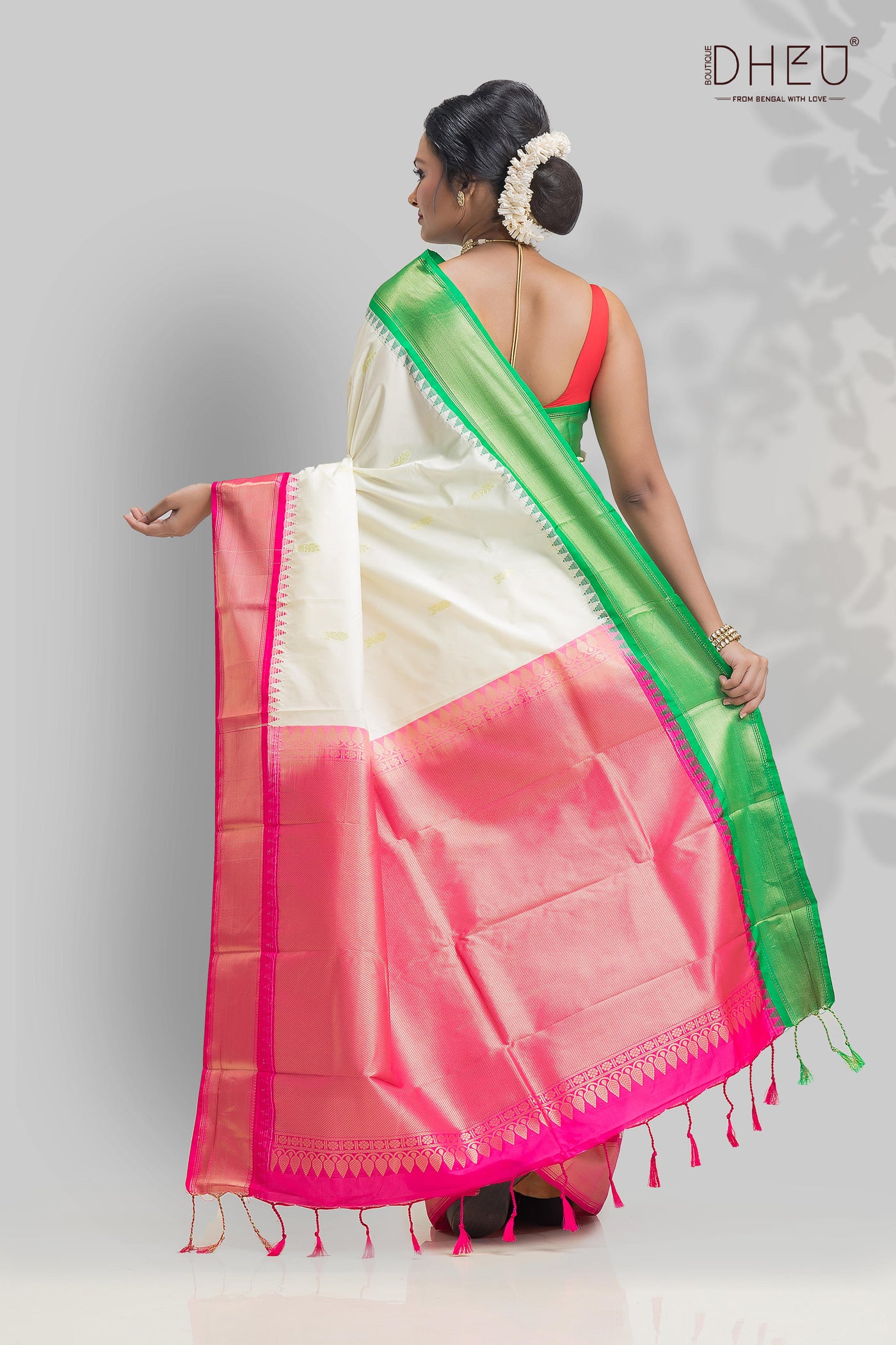 Traditional Khadiyal Silk Saree