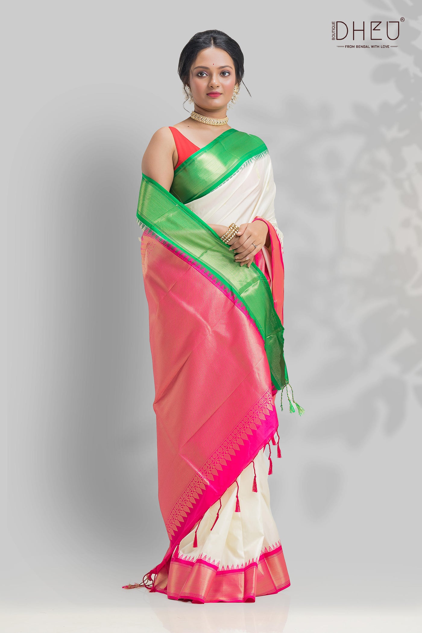 Traditional Khadiyal Silk Saree