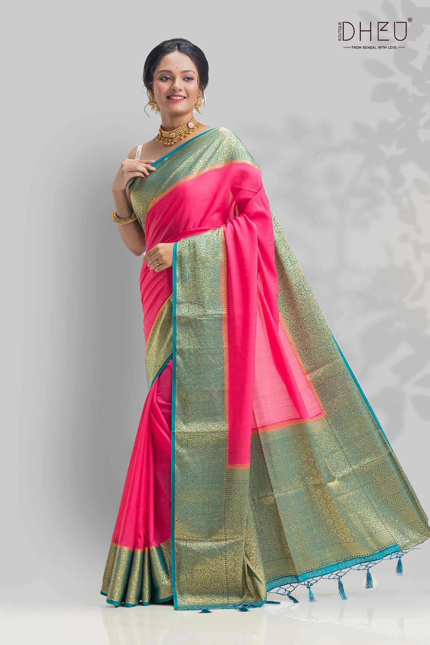 Designer Brocade Silk Saree