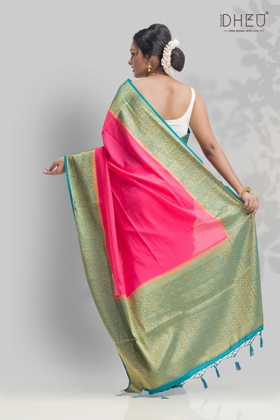 Designer Brocade Silk Saree