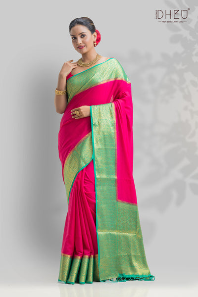 Designer Brocade Silk Saree