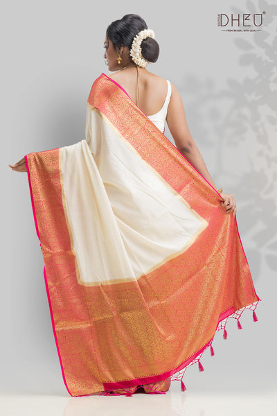 Designer Brocade Silk Saree