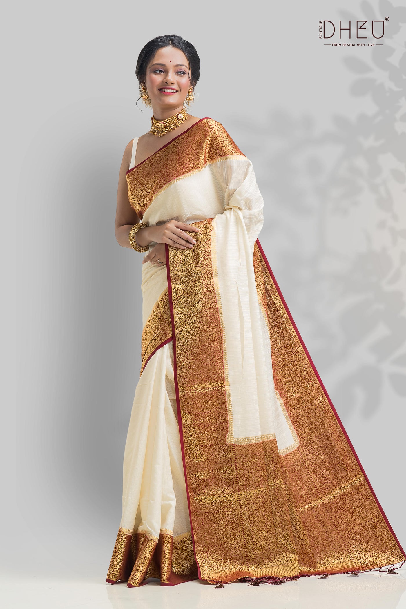 Designer Brocade Silk Saree