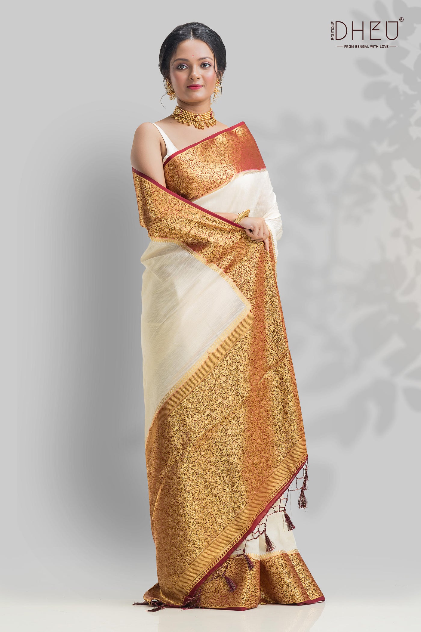 Designer Brocade Silk Saree