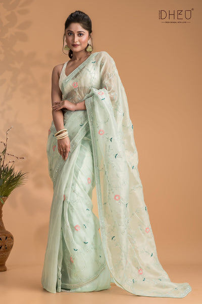 Exclusive Organza Saree