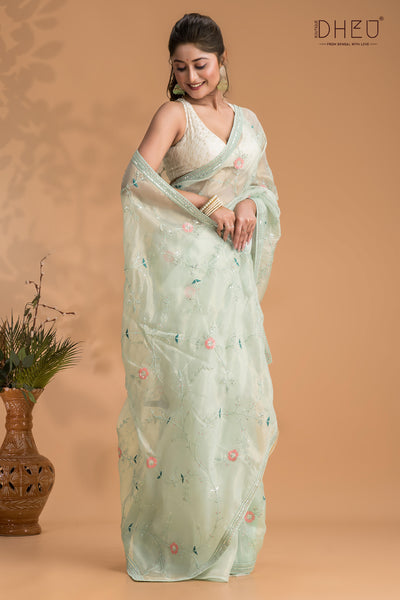 Exclusive Organza Saree