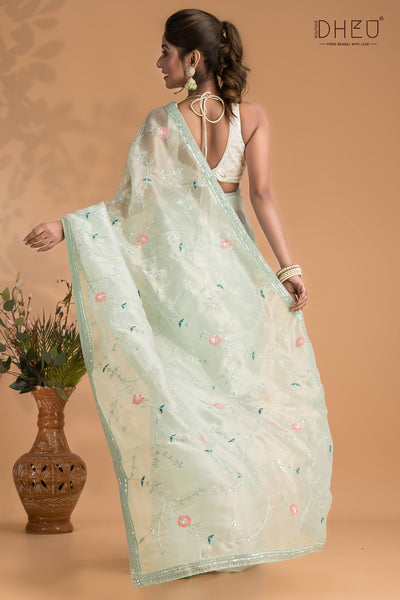 Exclusive Organza Saree