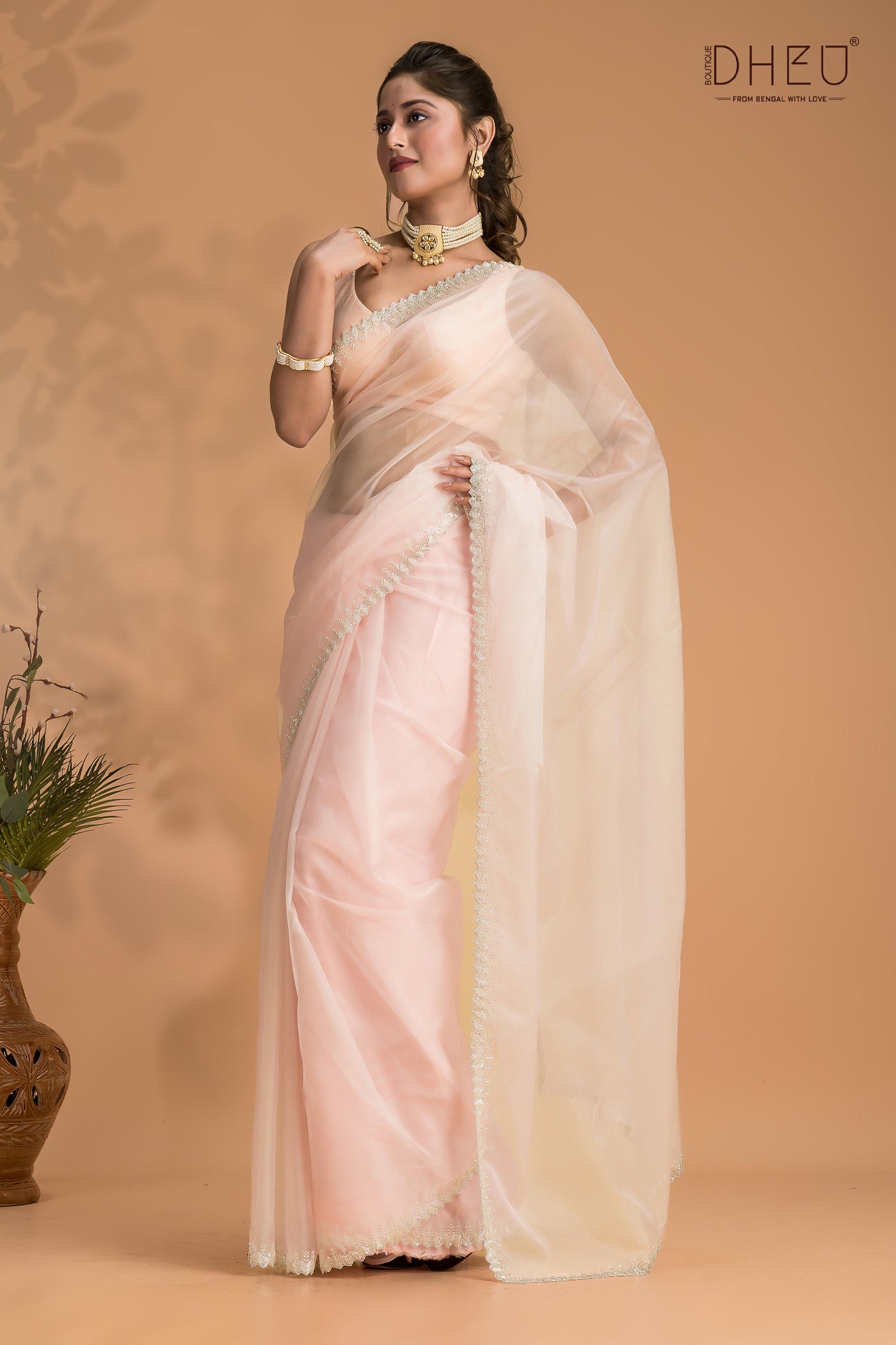 Plumeria - Exclusive Organza Saree