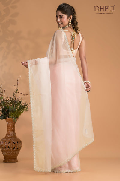 Plumeria - Exclusive Organza Saree
