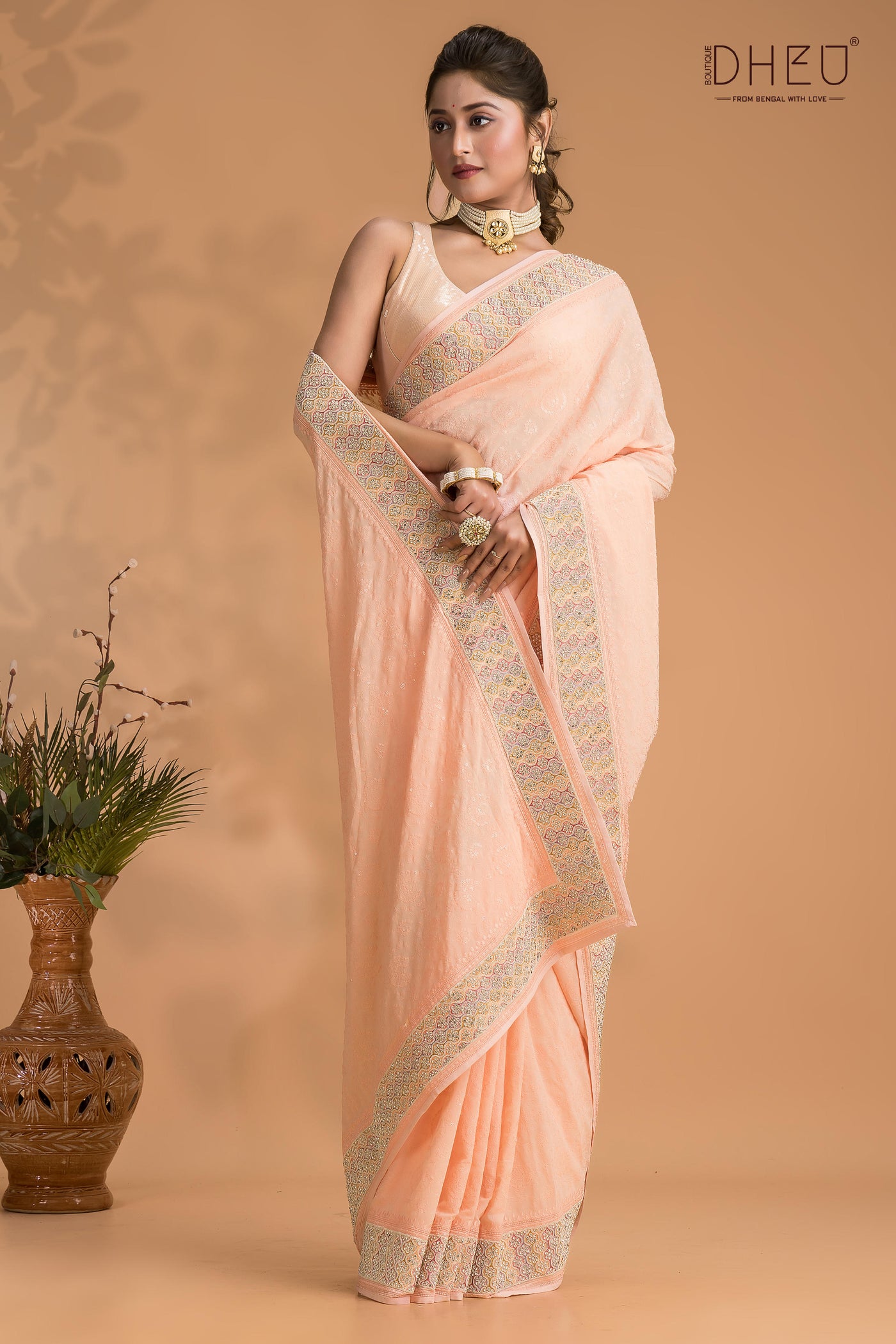 Exclusive Chiffon Georgette Saree