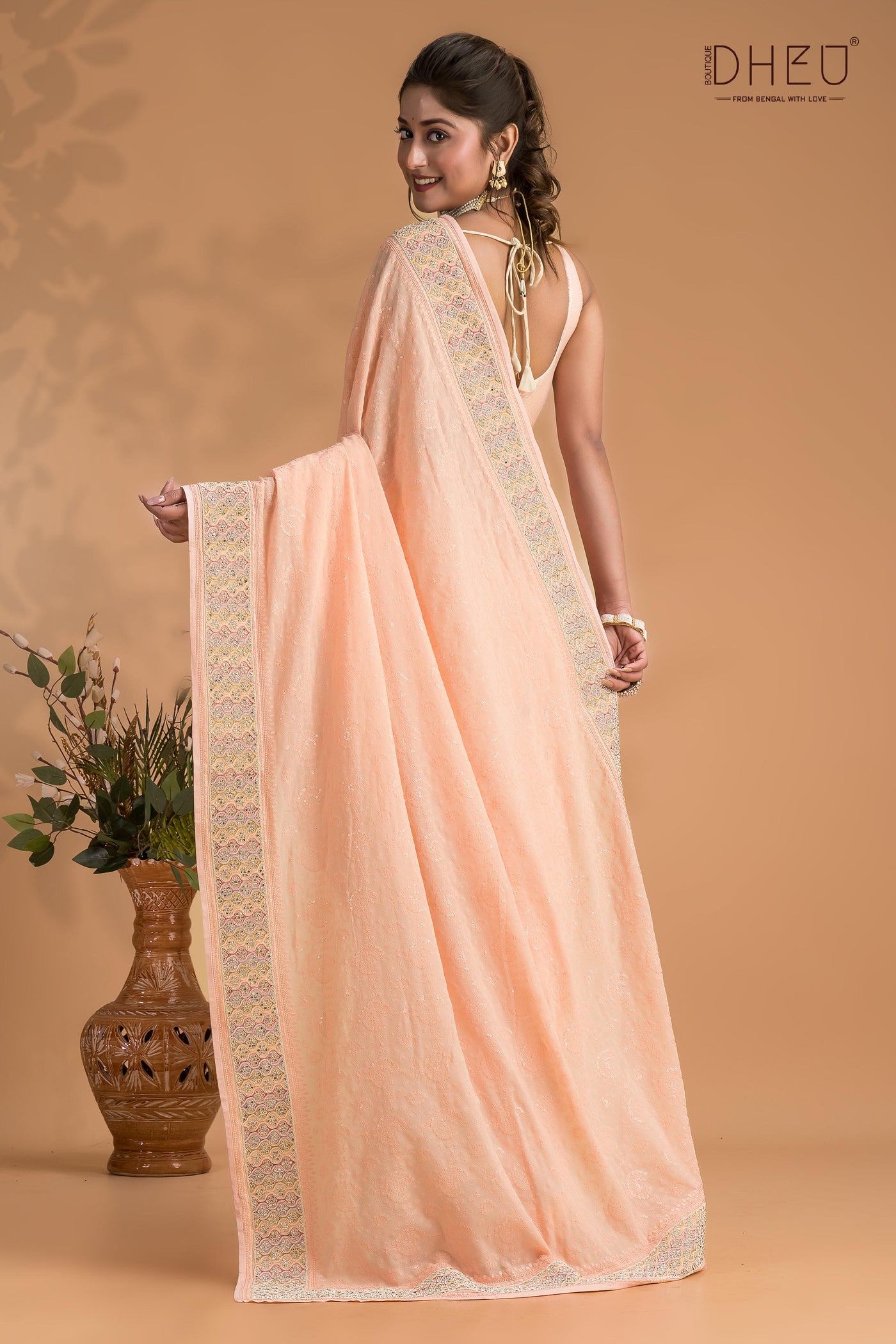 Exclusive Chiffon Georgette Saree