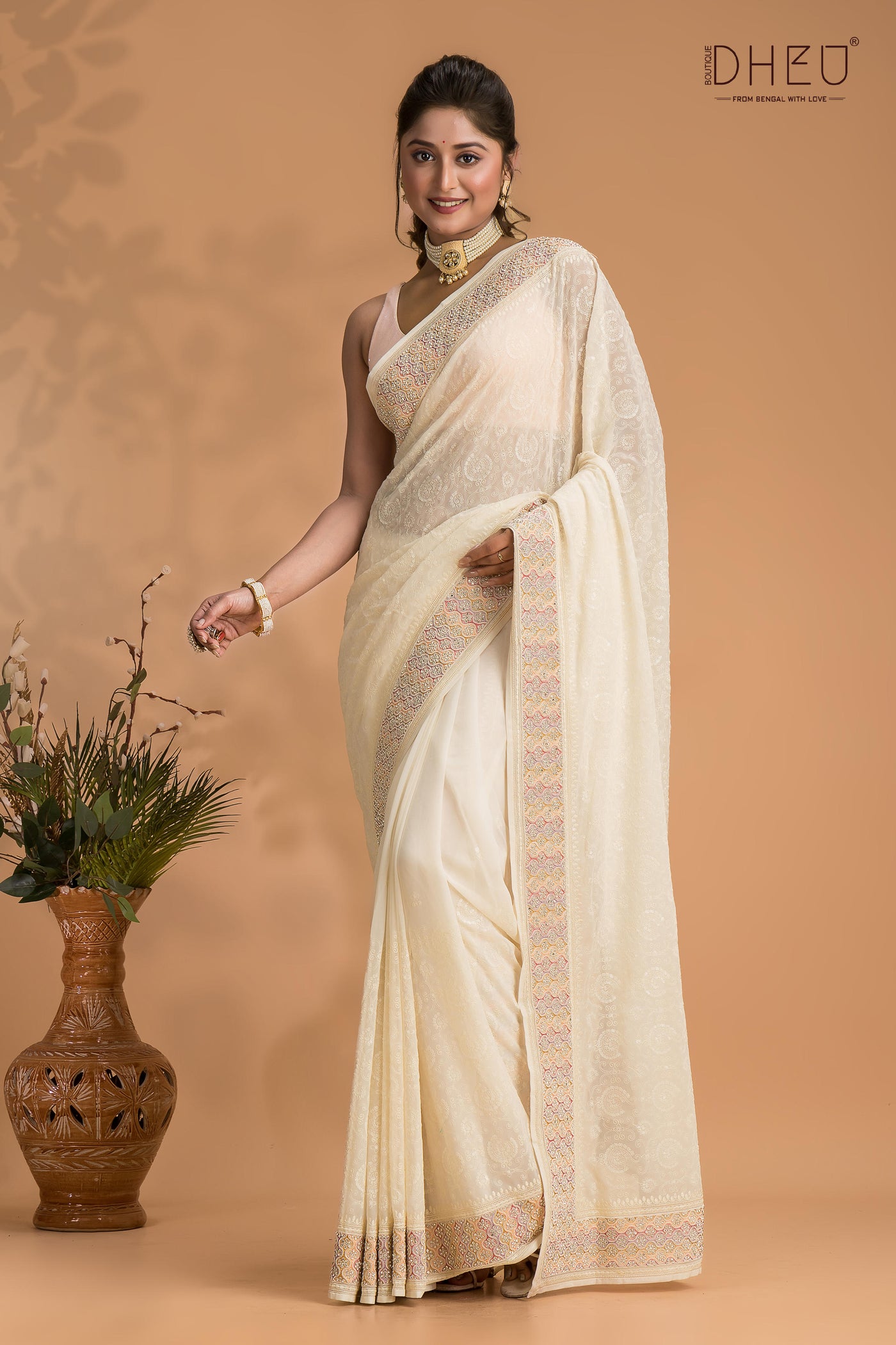 Exclusive Chiffon Georgette Saree