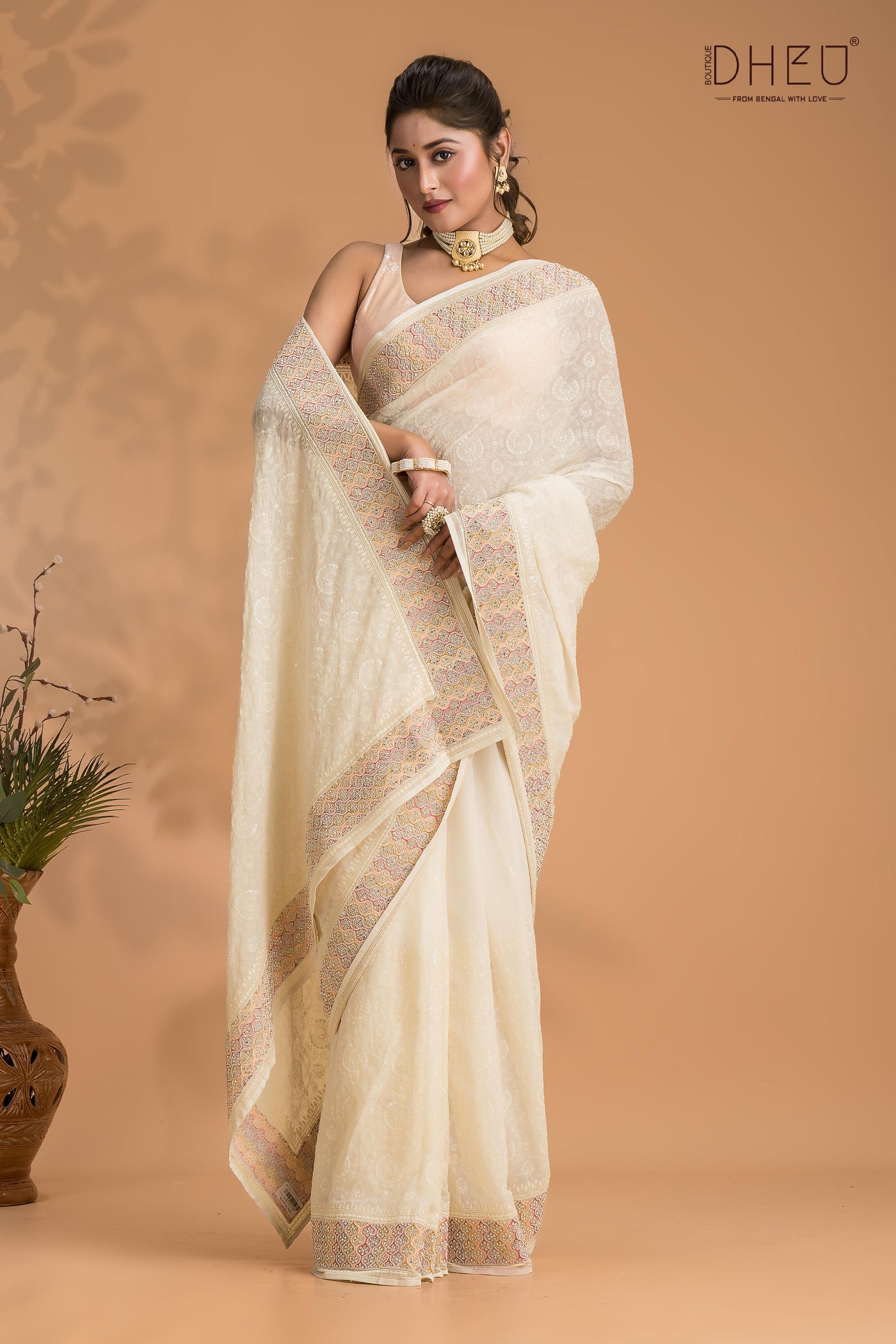 Exclusive Chiffon Georgette Saree