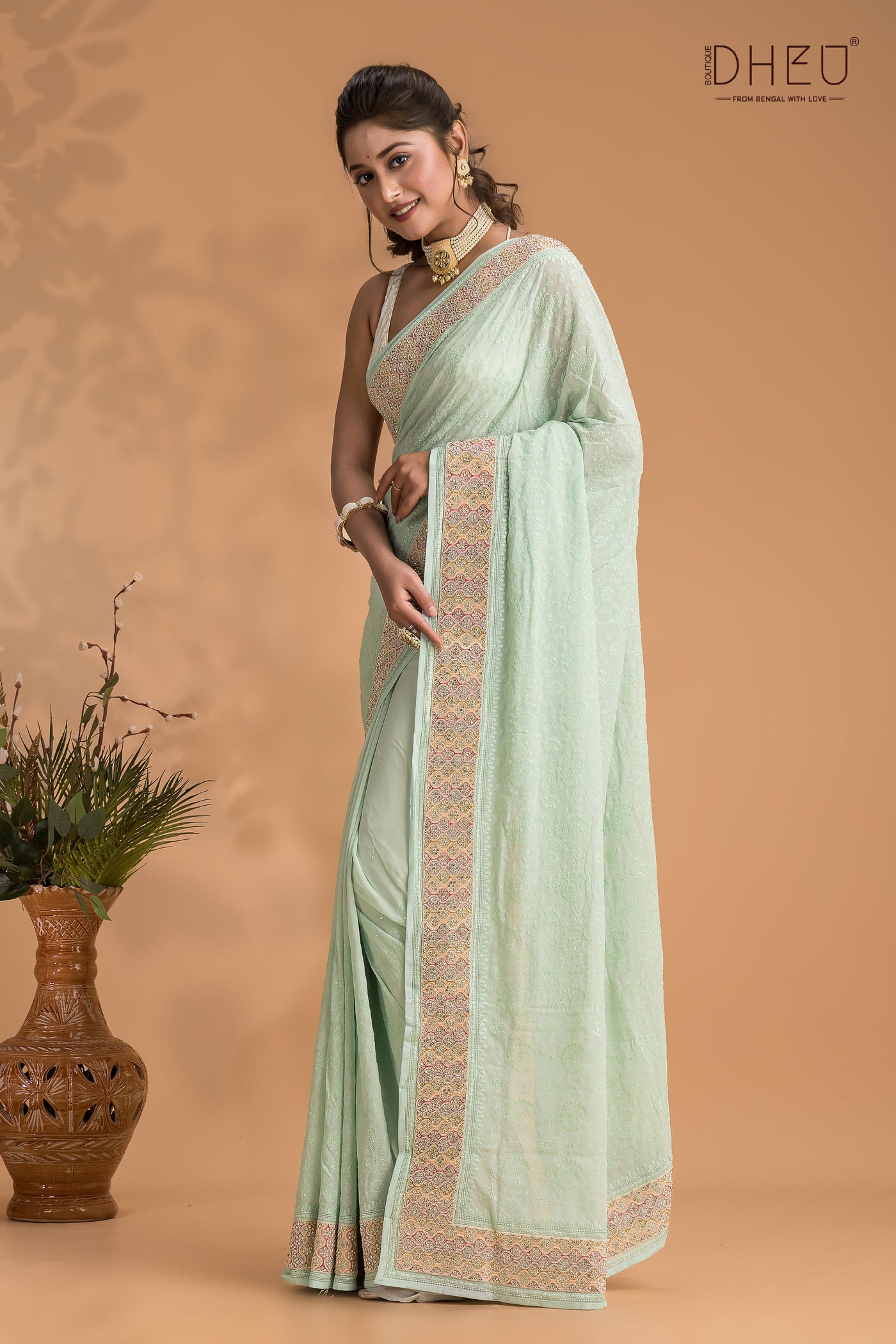 Exclusive Chiffon Georgette Saree