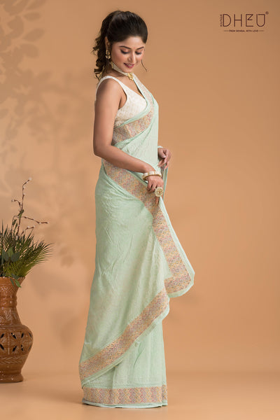 Exclusive Chiffon Georgette Saree