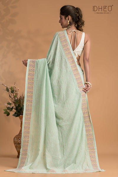 Exclusive Chiffon Georgette Saree