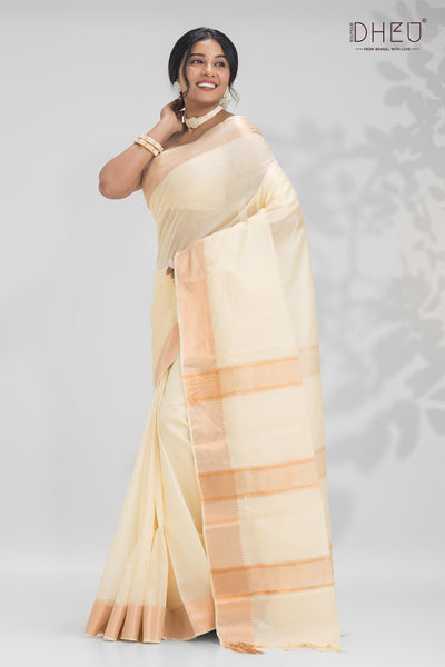 Temple Handloom Silk Saree