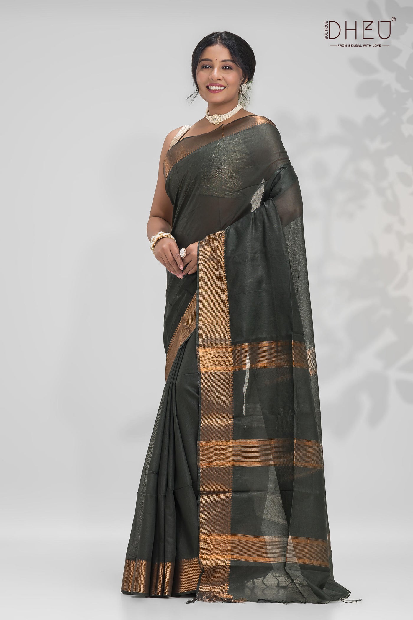 Temple Handloom Silk Saree