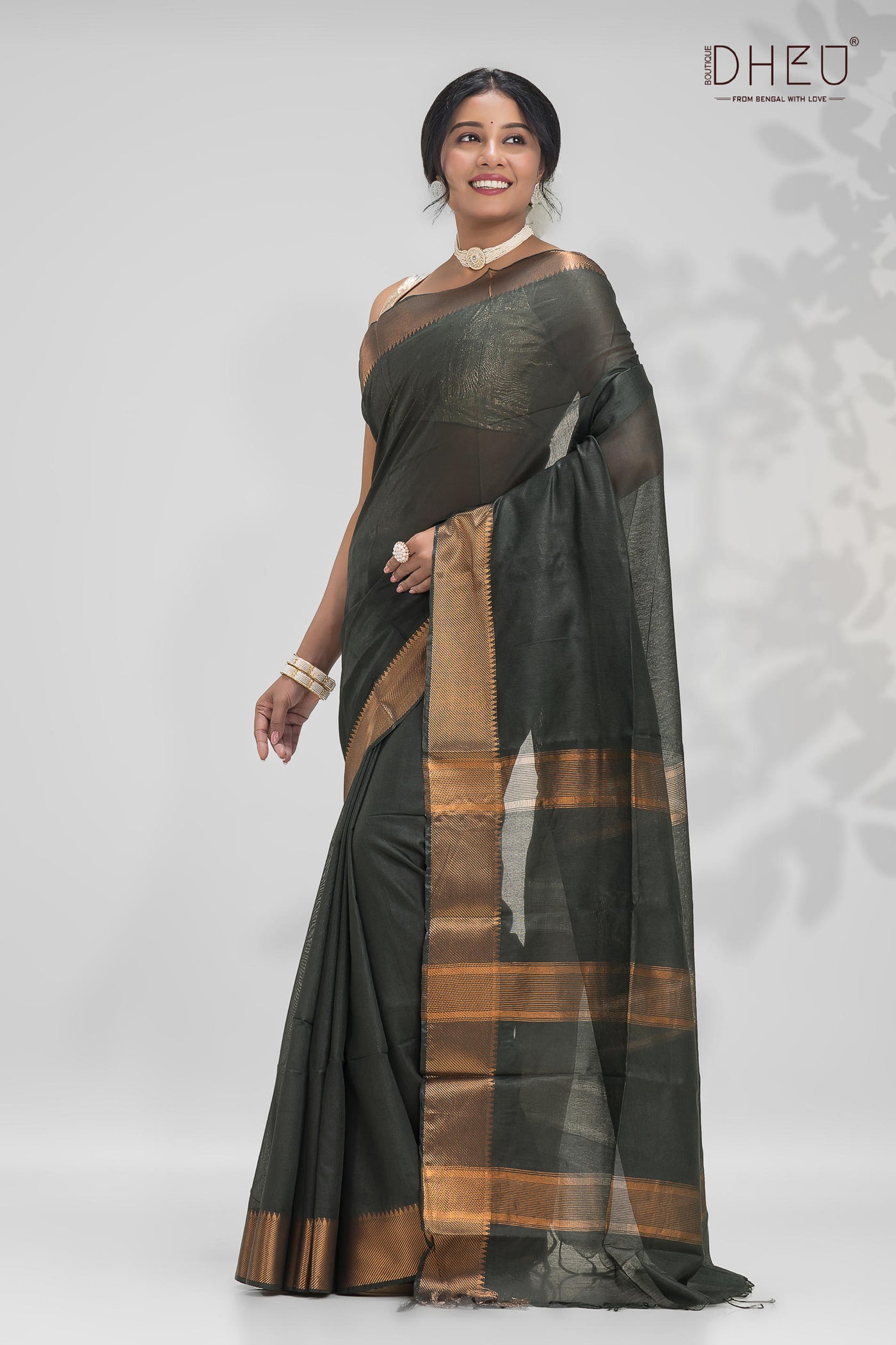 Temple Handloom Silk Saree