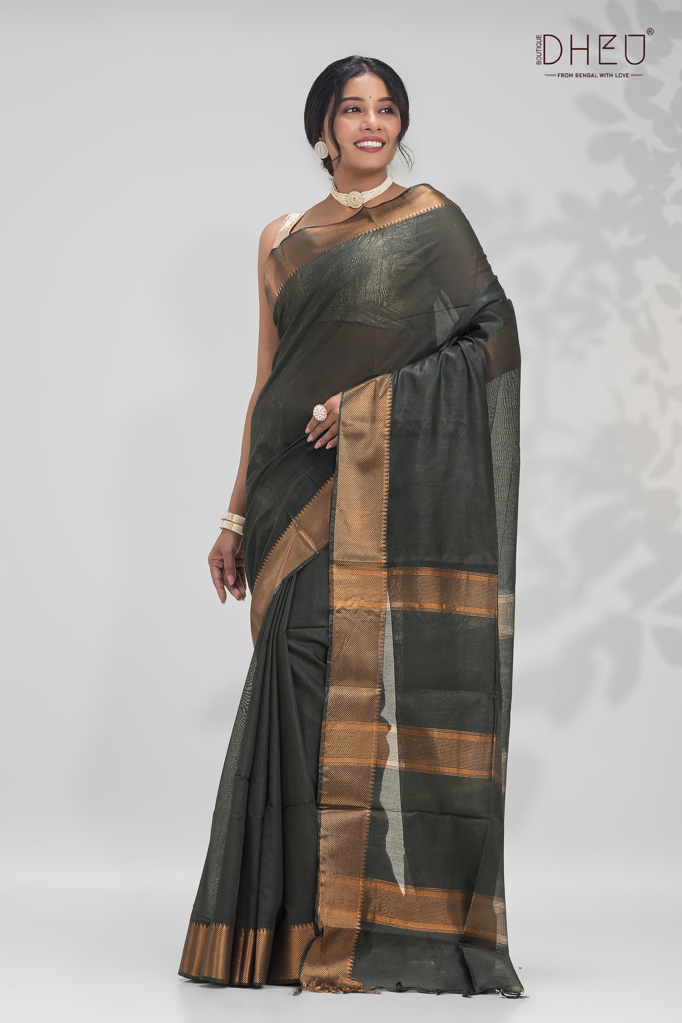 Temple Handloom Silk Saree