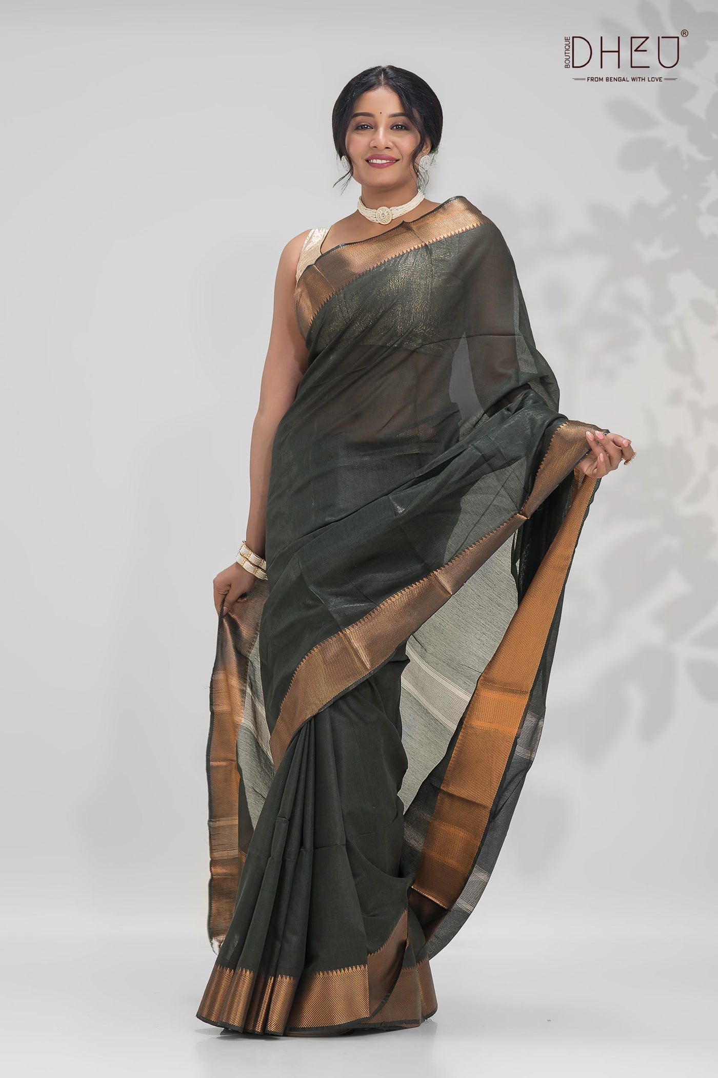 Temple Handloom Silk Saree