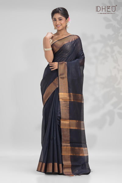 Temple Handloom Silk Saree