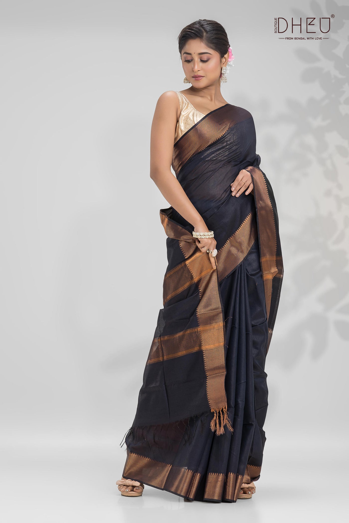 Temple Handloom Silk Saree