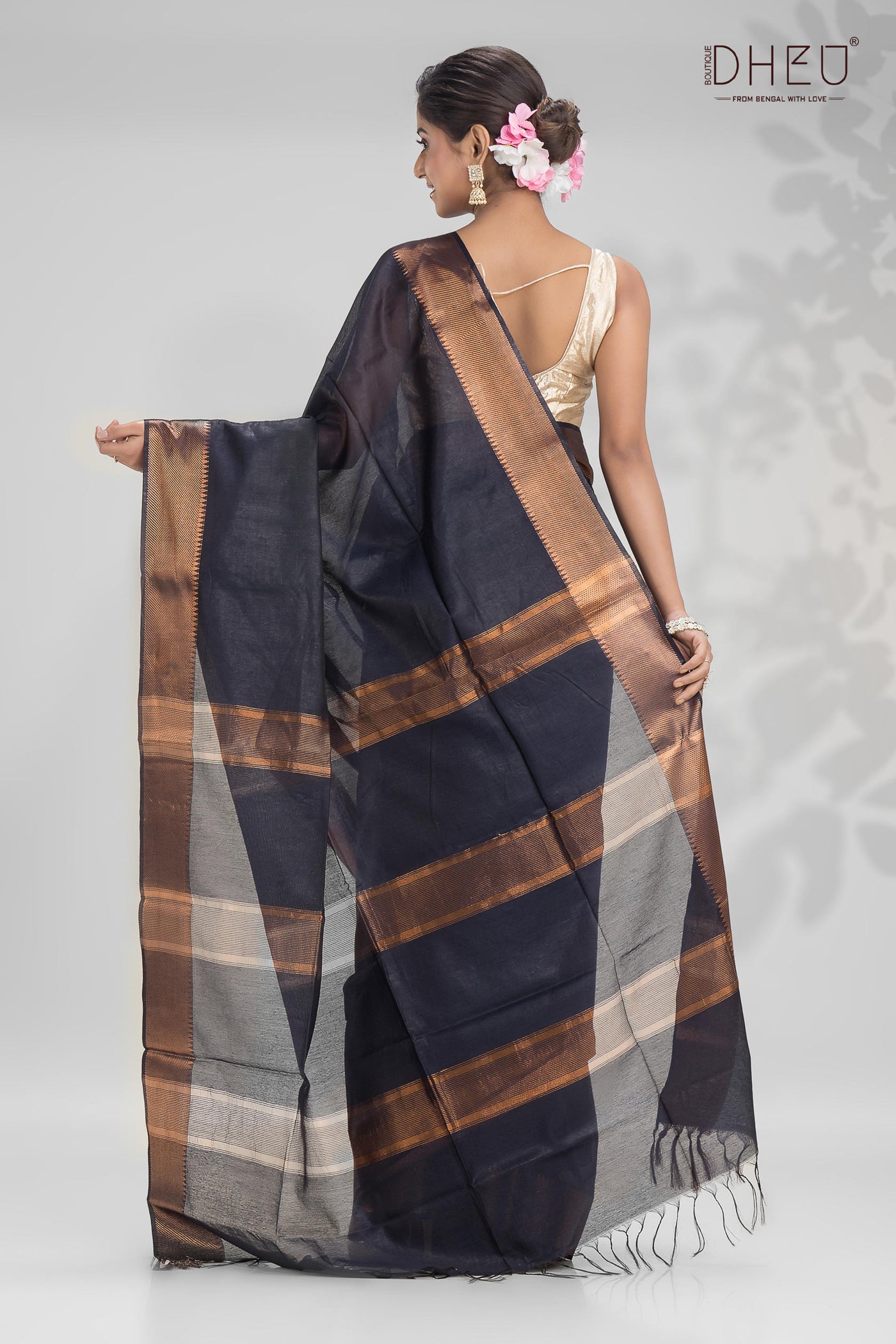 Temple Handloom Silk Saree