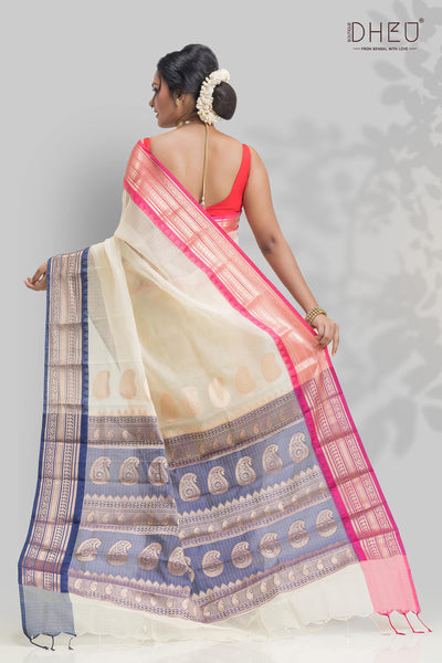 Designer Handloom Silk Saree