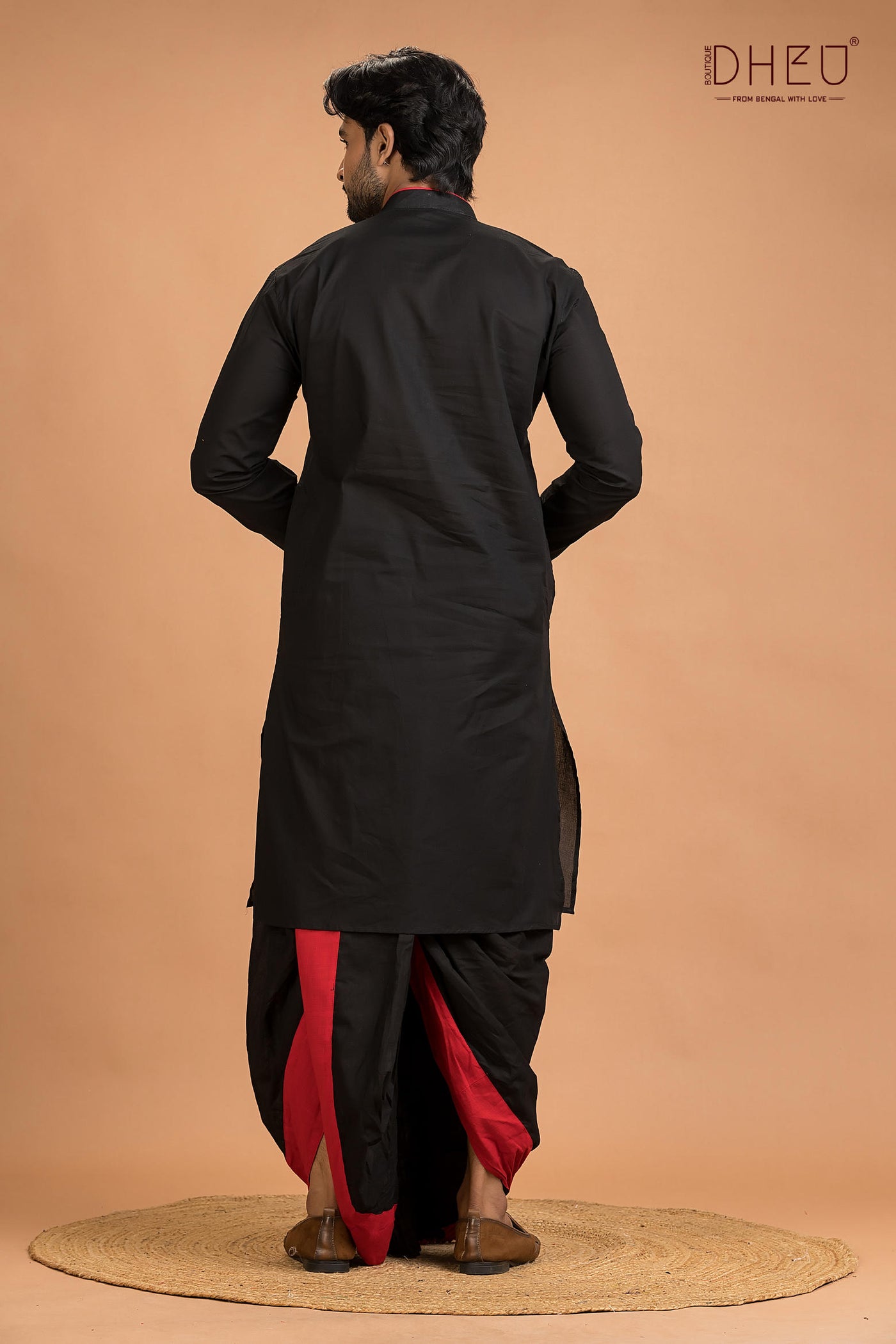Dheu Designer Kurta Dhoti(Optional) Set