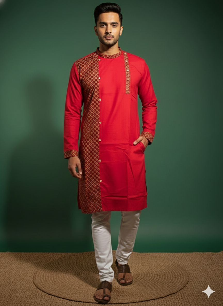 Exclusive Designer Cotton Kurta
