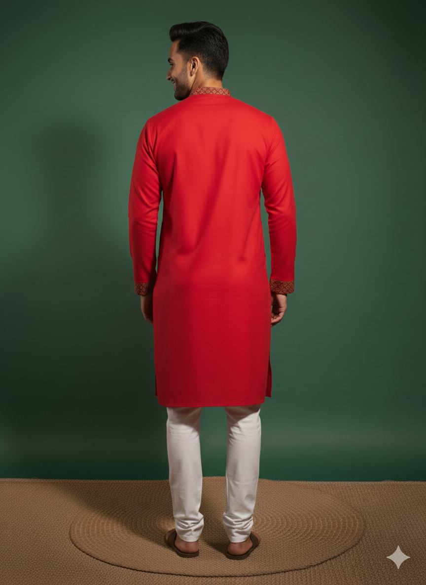 Exclusive Designer Cotton Kurta