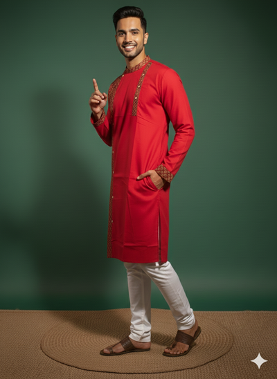 Exclusive Designer Cotton Kurta