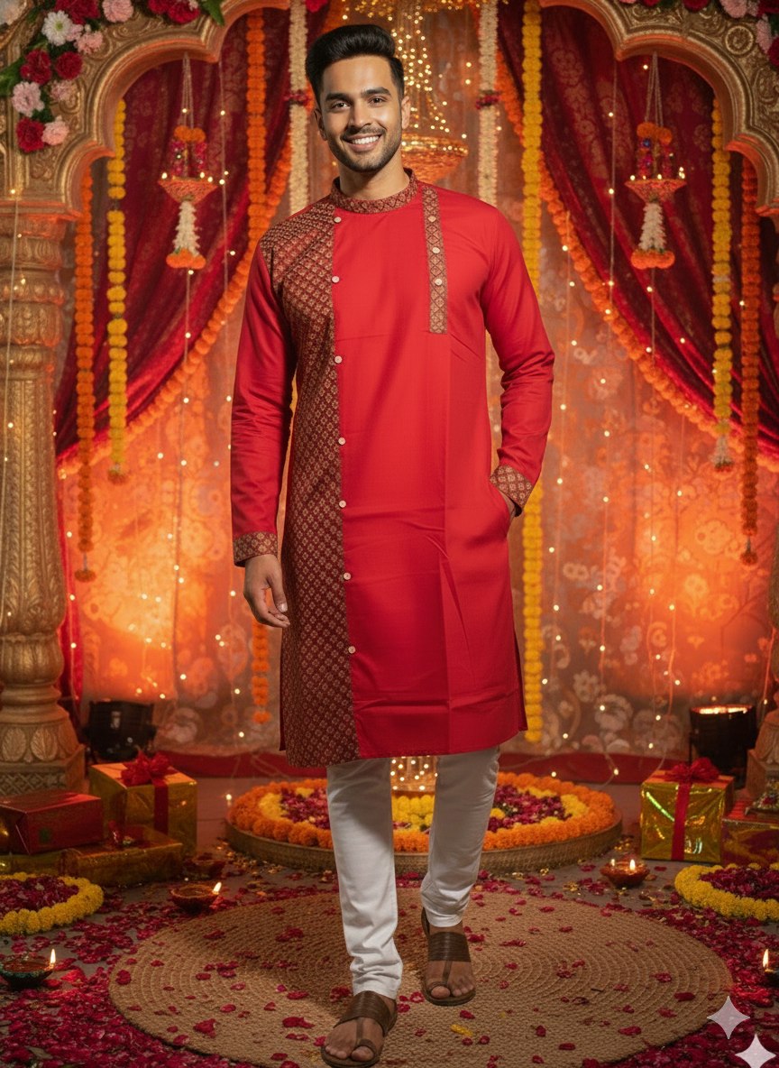 Exclusive Designer Cotton Kurta