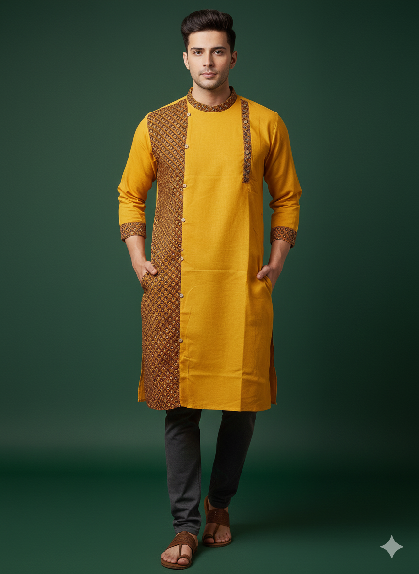 Exclusive Designer Cotton Kurta