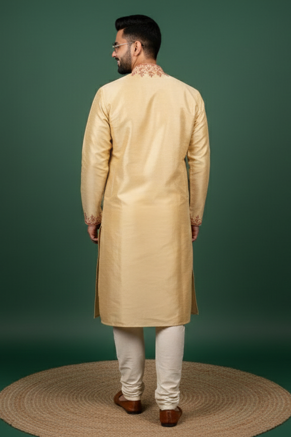 Exclusive Designer Silk Kurta