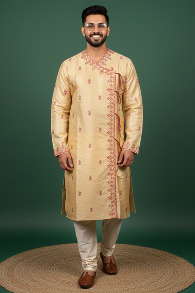 Exclusive Designer Silk Kurta