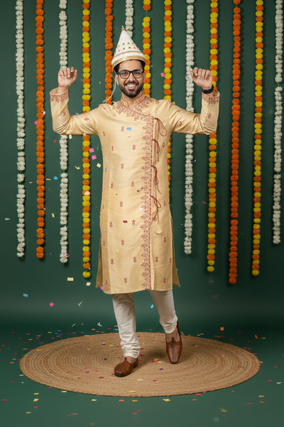 Exclusive Designer Silk Kurta