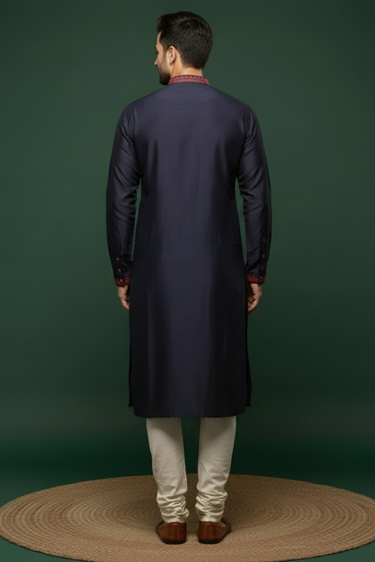 Exclusive Designer Silk Kurta