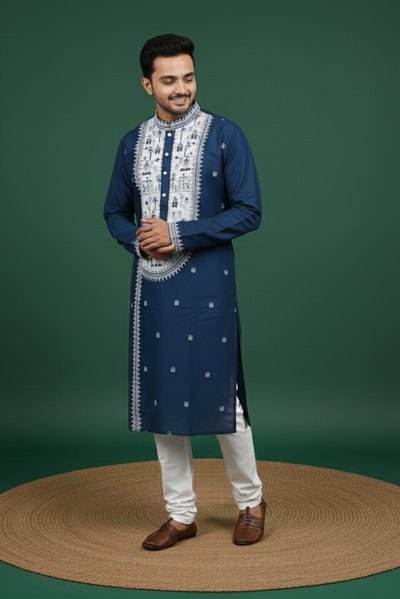 Exclusive Designer Silk Kurta