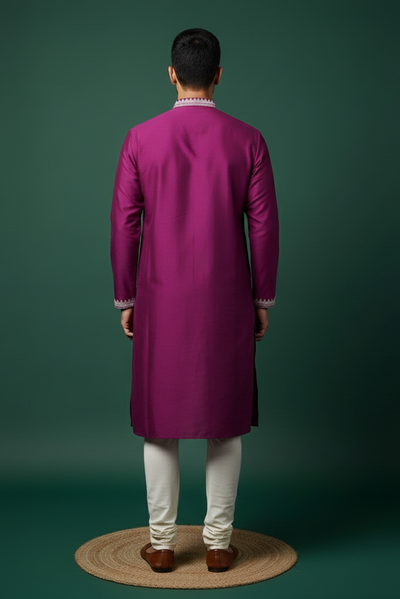 Exclusive Designer Silk Kurta