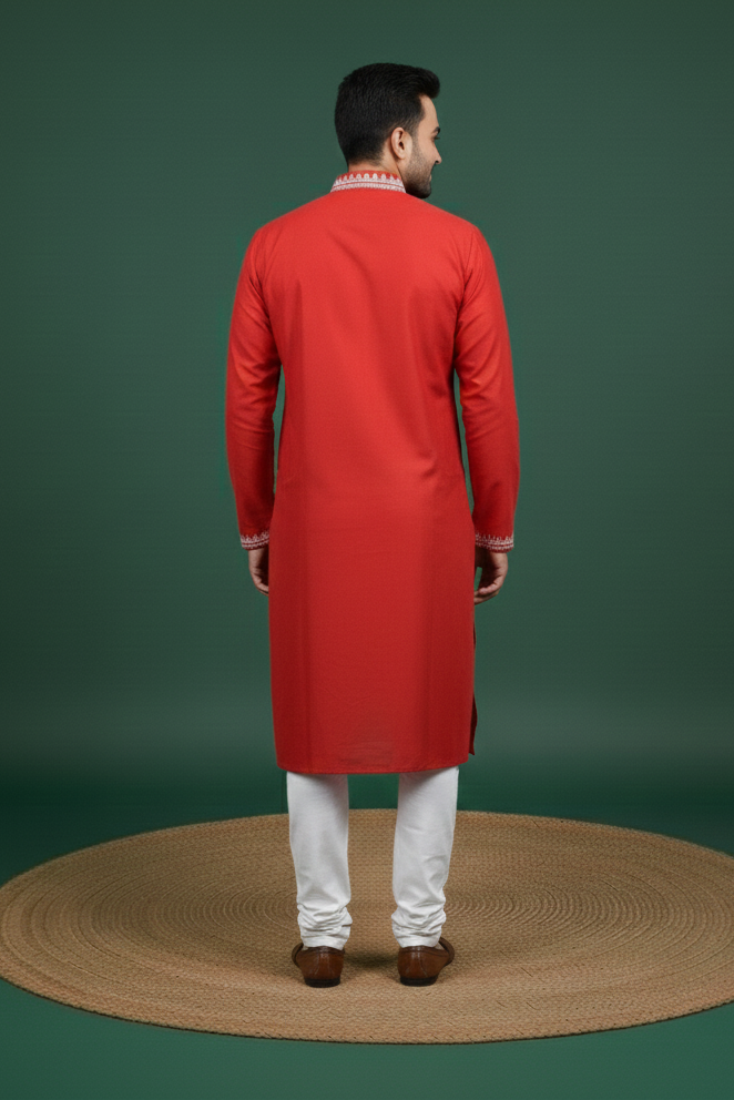 Exclusive Designer Silk Kurta