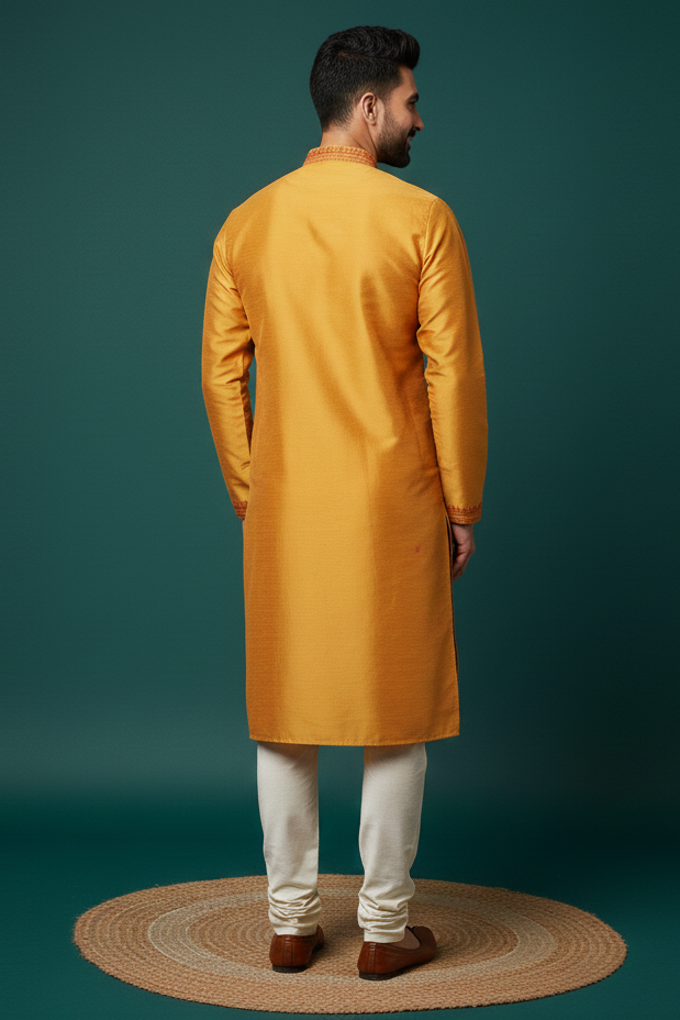 Exclusive Designer Silk Kurta