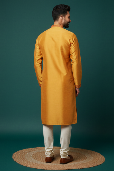 Exclusive Designer Silk Kurta