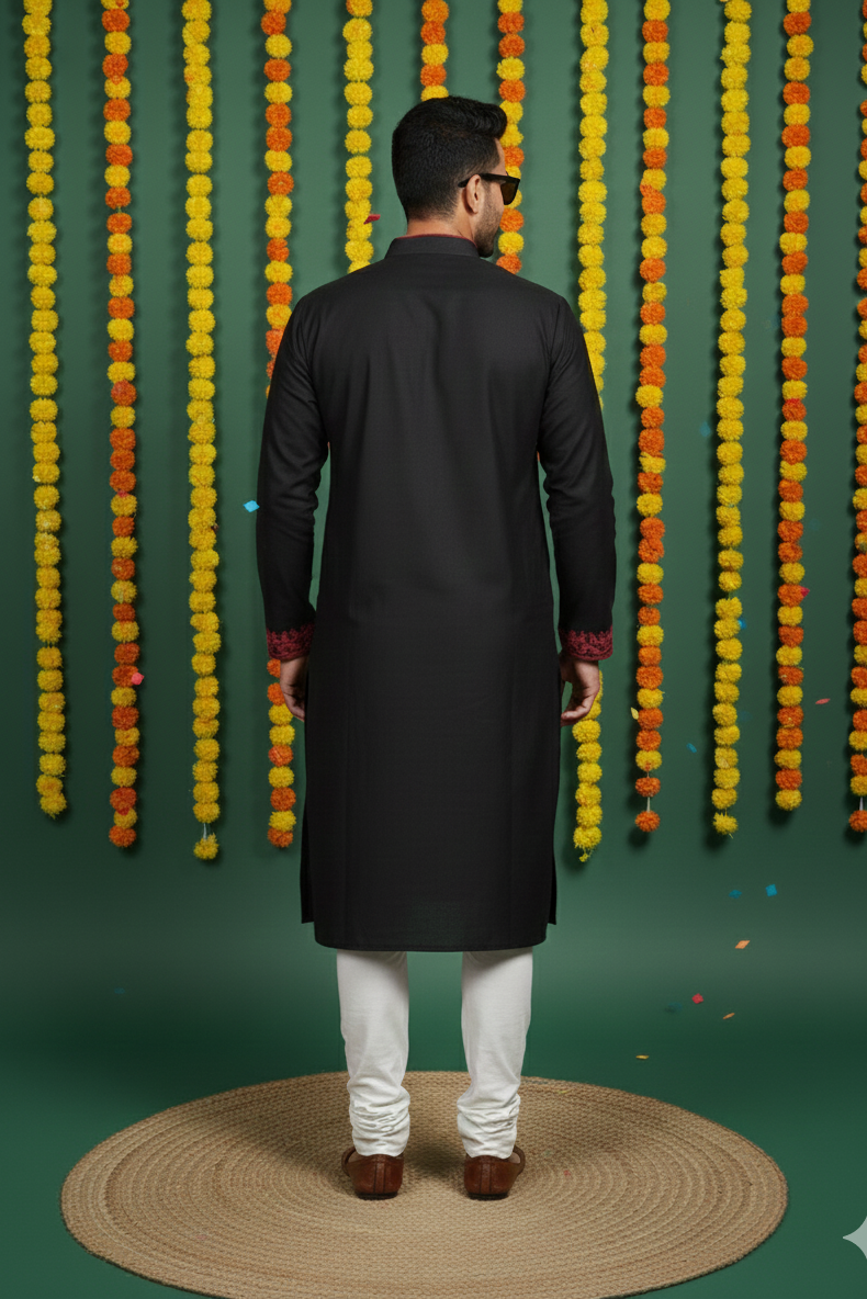 Exclusive Designer Silk Kurta