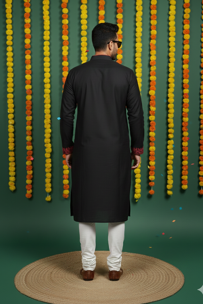 Exclusive Designer Silk Kurta