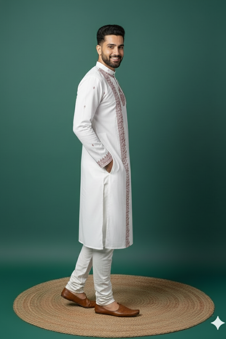 Exclusive Designer Silk Kurta