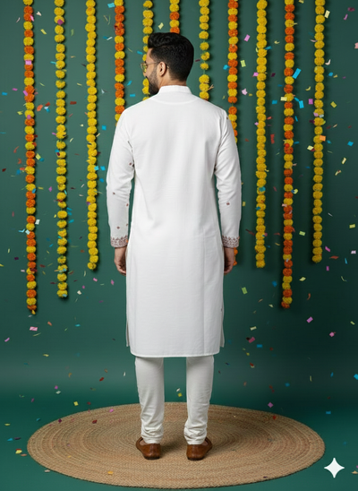 Exclusive Designer Silk Kurta