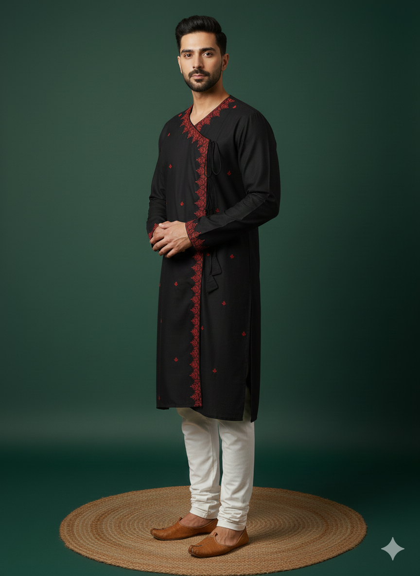 Exclusive Designer Silk Kurta